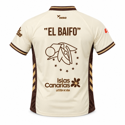 Camiseta UD Las Palmas Quevedo «EL BAIFO» - vista trasera