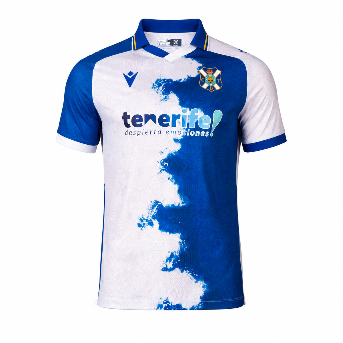 Camiseta CD Tenerife local 2026/27 - vista frontal