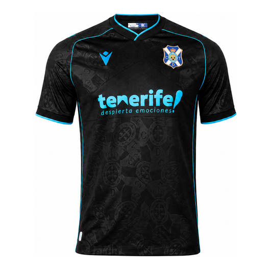 Camiseta CD Tenerife segunda equipación 2026/27 - vista frontal