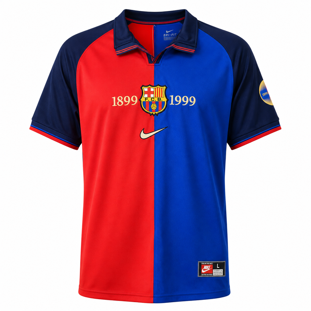 Camiseta FC Barcelona local 1999/00 - vista frontal