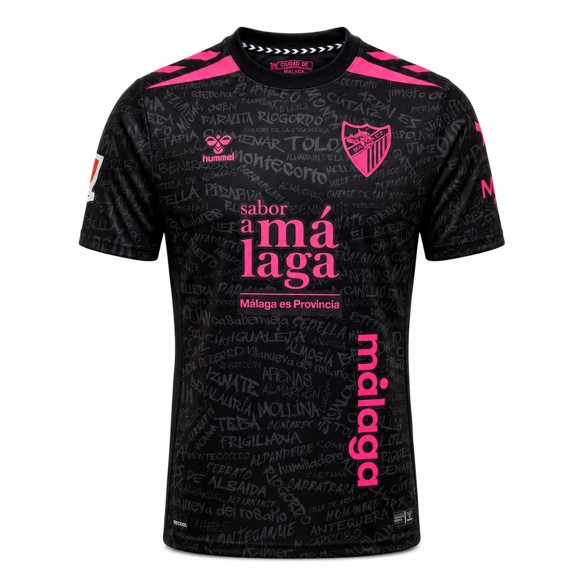 Camiseta Málaga CF tercera equipación 2026/27 - vista frontal
