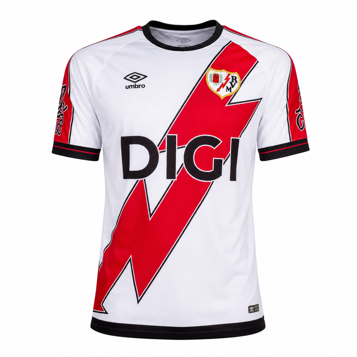 Camiseta Rayo Vallecano local 2026/27 - vista frontal