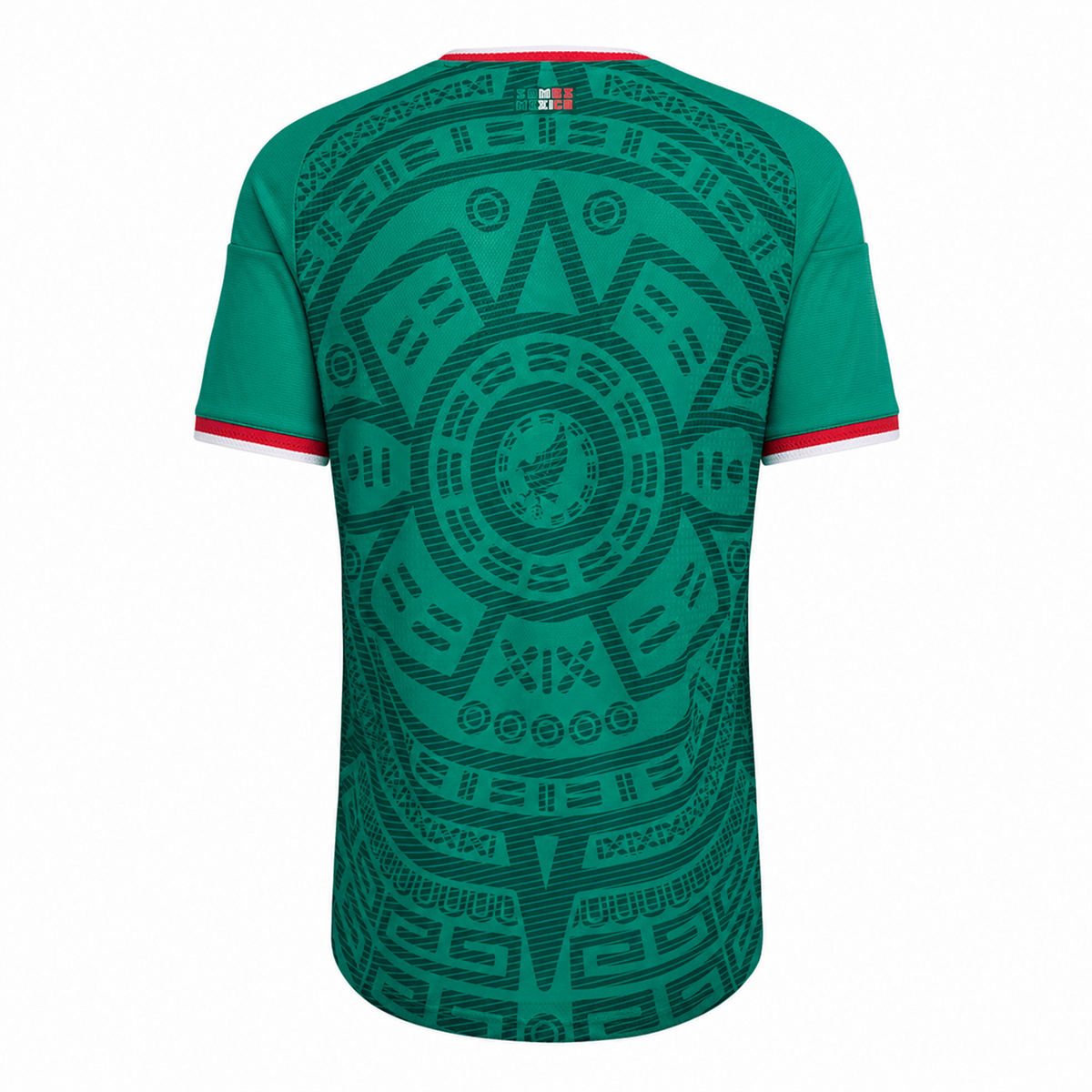 Camiseta selección México local Mundial 2026 - vista trasera