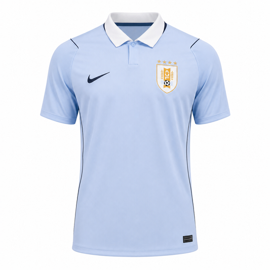 Camiseta selección Uruguay local Mundial 2026 - vista frontal