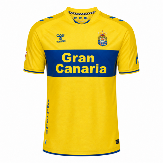 Camiseta UD Las Palmas local 2026/27 - vista frontal